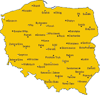 Mapa Polski